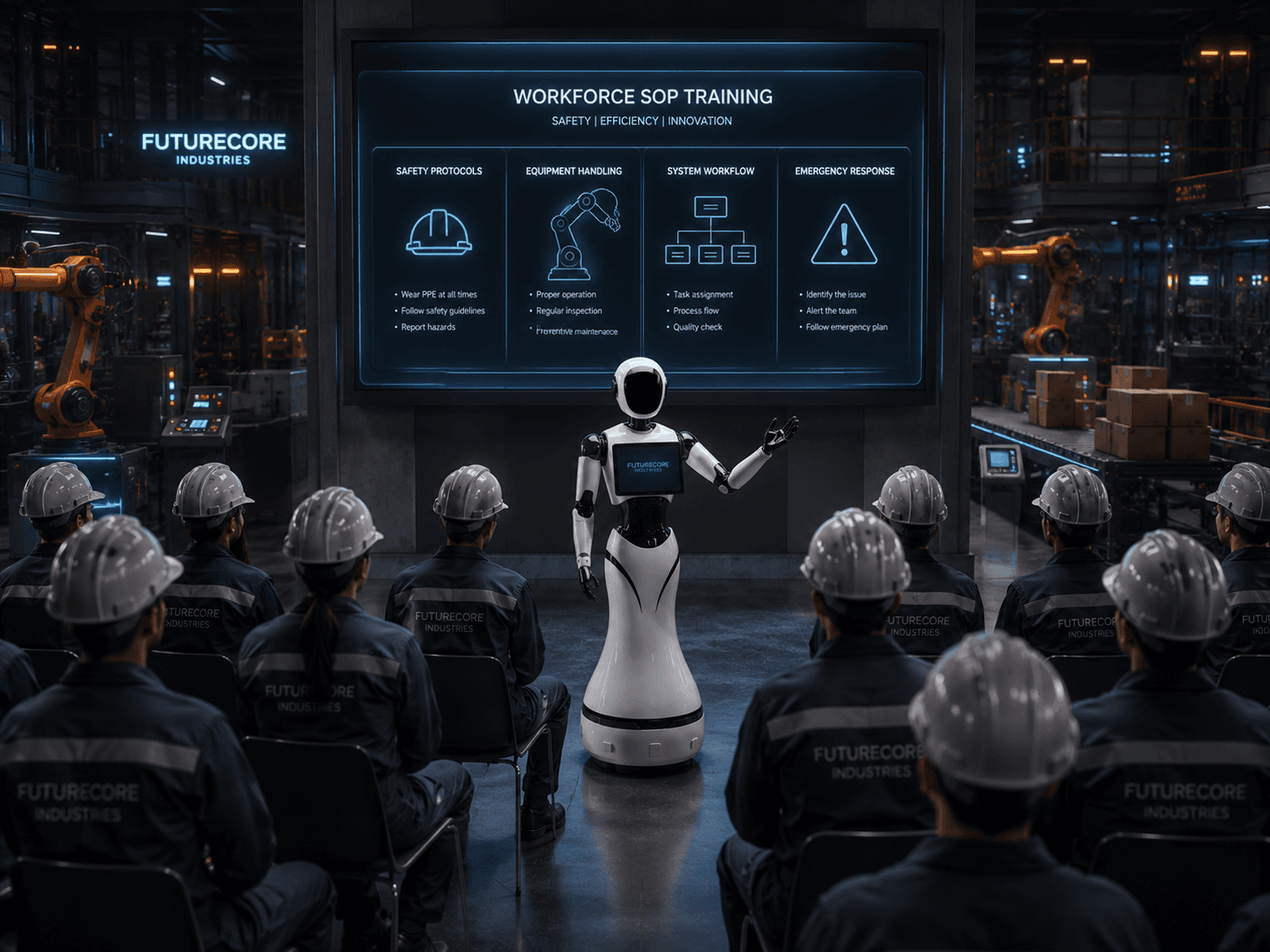 Workforce Training application context